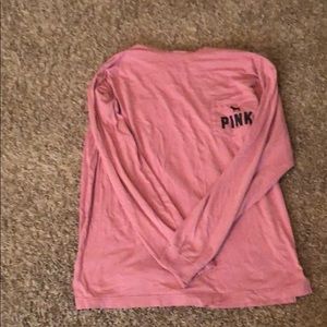 Pink long sleeve shirt